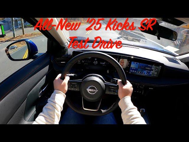 2025 Nissan Kicks SR - POV Test Drive