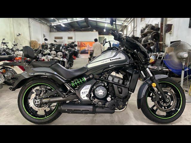 [ ĐÃ BÁN ] Kawasaki Vulcan S650 ABS 2018 bản CAFE chính chủ rút gốc sang tên toàn quốc . 0793643445