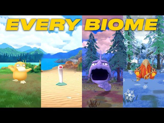 I Went to EVERY New Biome in Pokémon GO