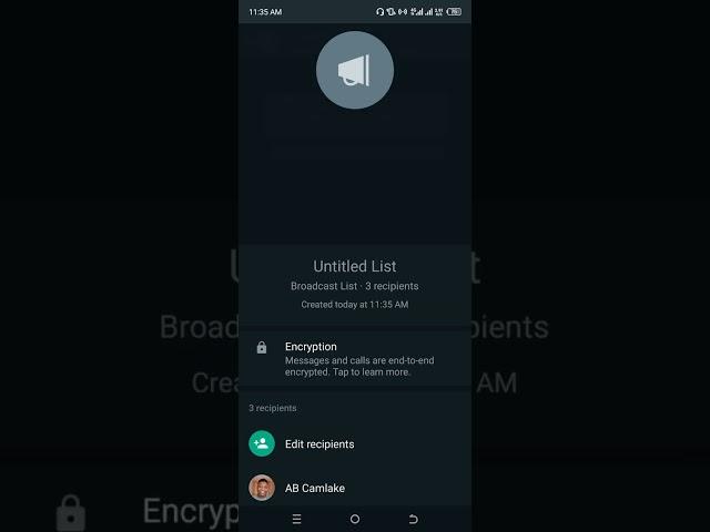 How To Create a Broadcast List on WhatsApp