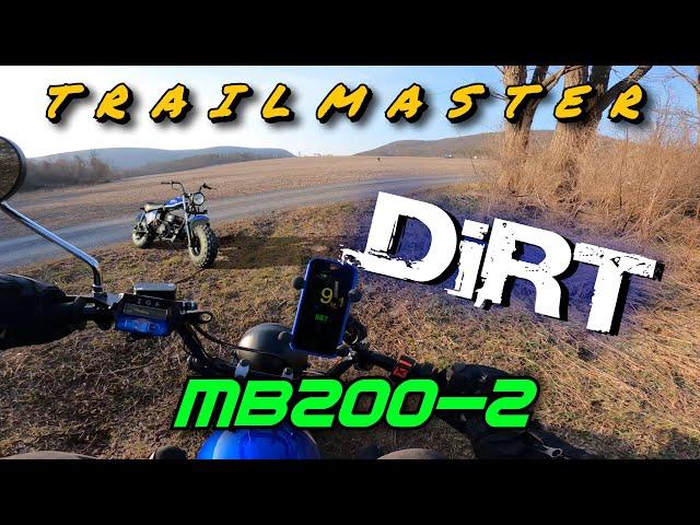 Trailmaster MB200-2 | First Ride / Review on DIRT [4K]