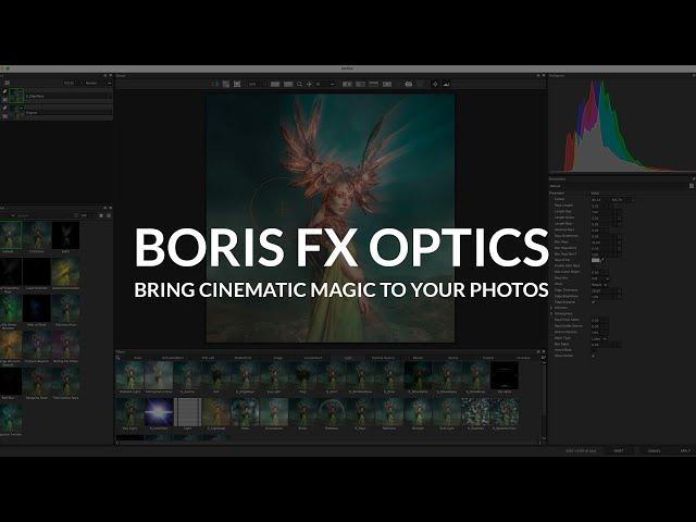 Adding Cinematic Magic to Photos using Optics from Boris FX