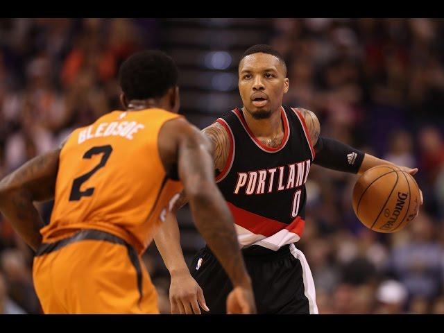 Damian Lillard and CJ McCollum Combine for 65 Points in Phoenix! | 03.12.17