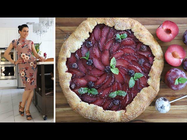 Галета Пирог со Сливами - Plum Galette - Рецепт от Эгине - Heghineh Cooking Show in Russian