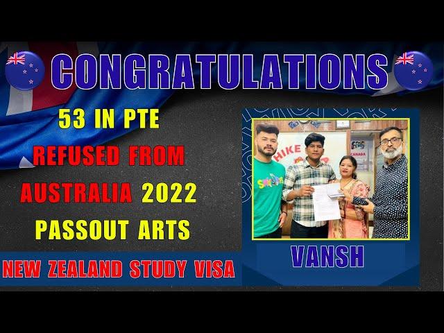 We Congratulate to VANSH SEHGAL for getting #newzealand  Study Visa || HIKE VISA CONSULTANTS ||