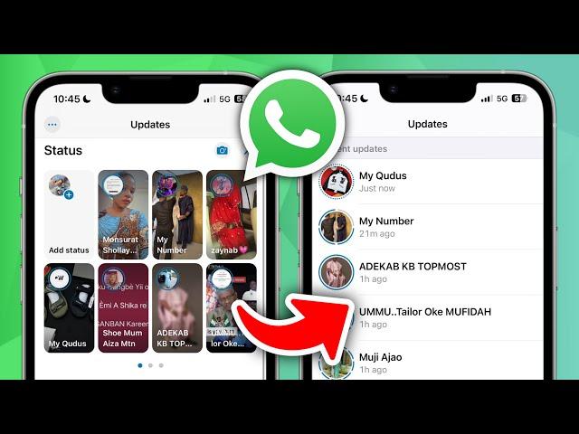 How to Change WhatsApp Status Layout! 2025