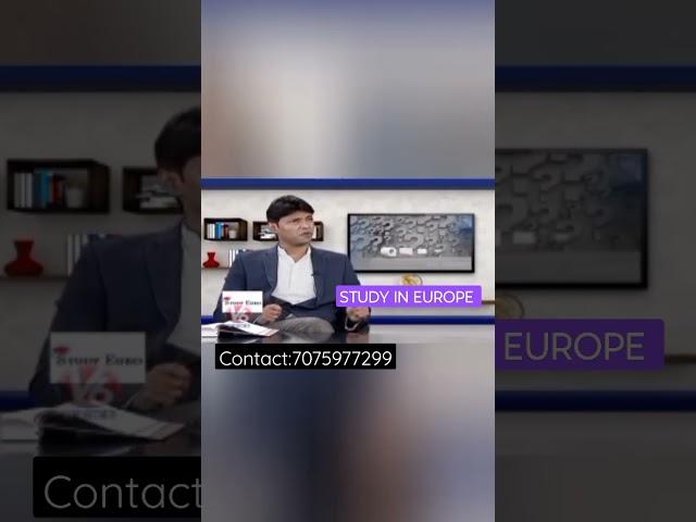 #Study in Europe  | career point | Study Euro | V6 Telugu news #studyabroad