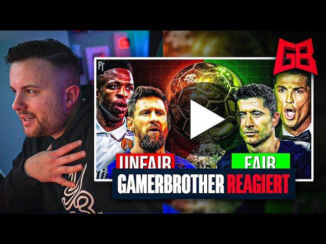 Wenn der Ballon d'Or fair wäre...  GamerBrother REAGIERT auf Der FUßBALLTALK 