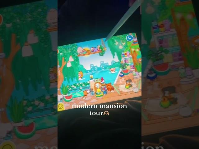 Modern Mansion tour  credits: gwensstocaa #tocaboca