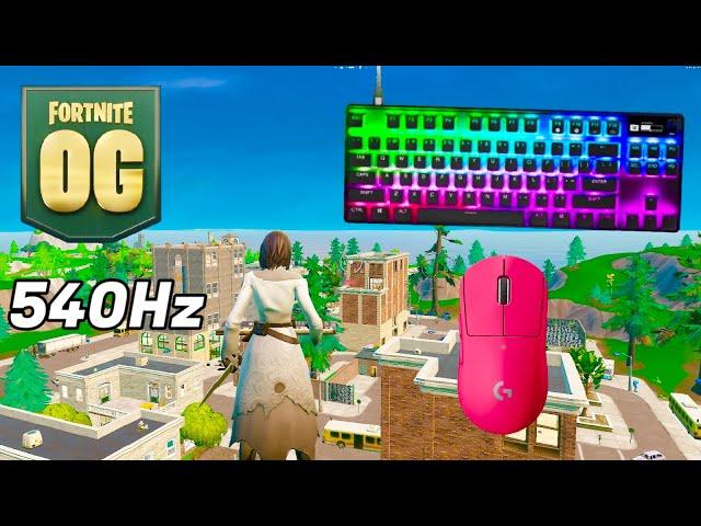 SteelSeries Apex Pro TKL ASMR  Fortnite OG Reload  Satisfying Keyboard Fortnite 360 FPS 4K