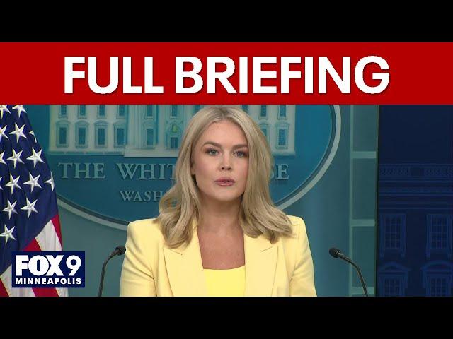 White House press briefing on May 19, 2025 [FULL BRIEFING]