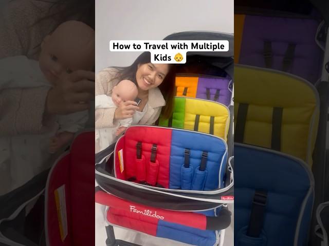 How to Travel with Multiple Kids #travel #parenting #stroller #familytravel