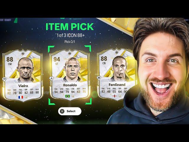 I Opened The First 88+ Icon Player Picks in FC 25!!