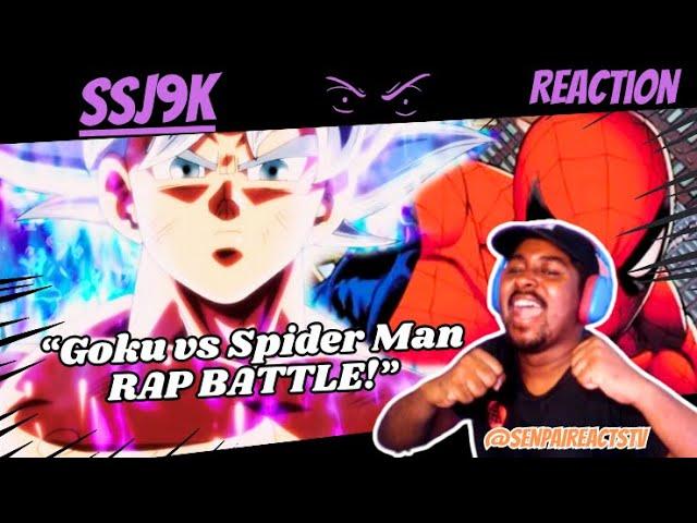 CLAPPING CHEEKS! | SenpaiReacts To @SSJ9K1 "Goku vs Spider Man RAP BATTLE!"