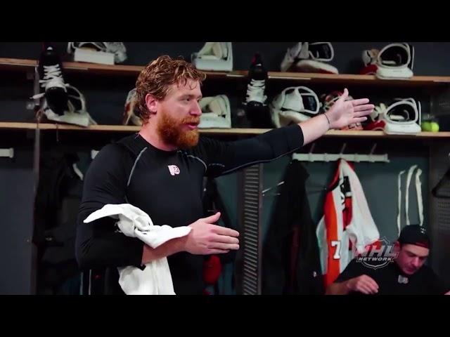 Jake Voracek Rips Into Team After 1st Period vs Lausanne HC | Behind the Glass: Flyers Ep. 3