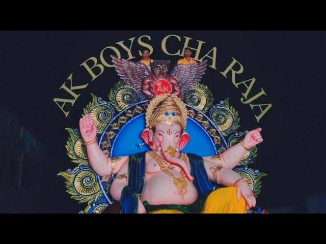 Ak boys cha Raja Ganesh aagman 2024 | navsari ganesh aagman 2024