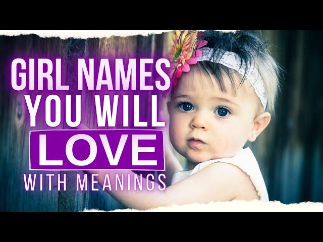 BEAUTIFUL UNIQUE GIRL NAMES FOR BABIES YOU WILL LOVE | CUTE BABY NAMES FOR GIRLS WITH MEANINGS 2021