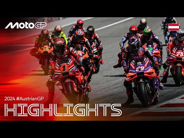 MotoGP™ Race Highlights  | 2024 #AustrianGP