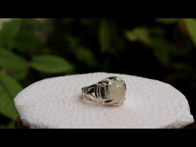 White Opal Ring Design in 2021||Queen of Gems||Stones Ring||