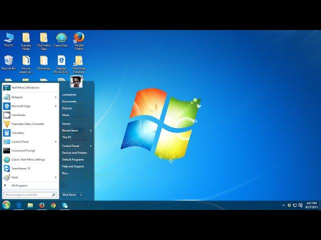 How to Make Windows 10 looks like Windows 7