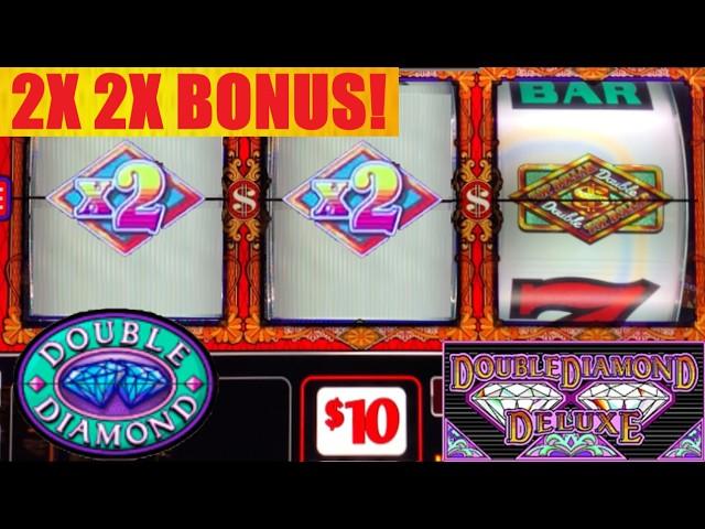 NEW! 5x 3x 2x Sizzling 7 + Double TOP DOLLAR 2x 2x Bonus! Double Diamond Deluxe + Smokin Hot Stuff!