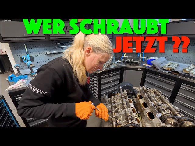 Jenny zerlegt den V6 MotorSchaden