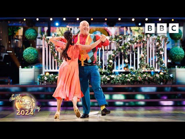 Wynne Evans & Katya Jones Quickstep to Mr. Blue Sky by Electric Light Orchestra  BBC Strictly 2024