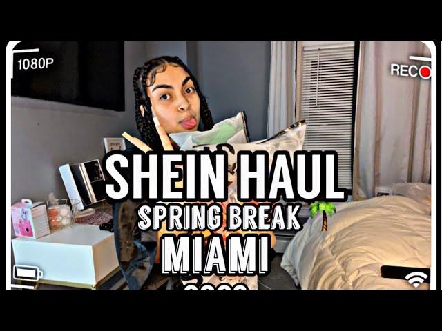 MIAMI SPRING BREAK SHEIN TRY ON CLOTHING HAUL 🫣 *spring edition*