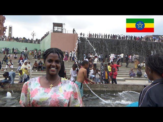 ተአምረኛው መዝናኛ,Addis Abeba walking Tour 2024,Ethiopian, walking downtowen