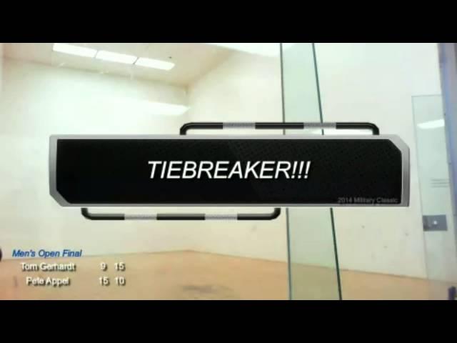 Men's Open Finals (Peter Appel vs. Tom Gerhardt)