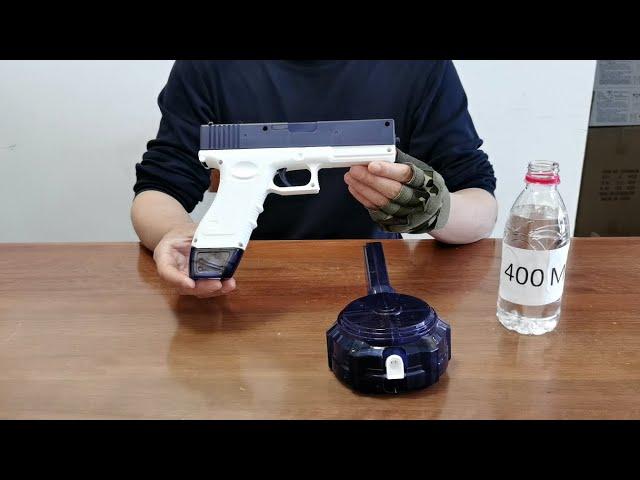 Glock Electric Water Gun Unboxing 2023 - Full Auto Water Pistol