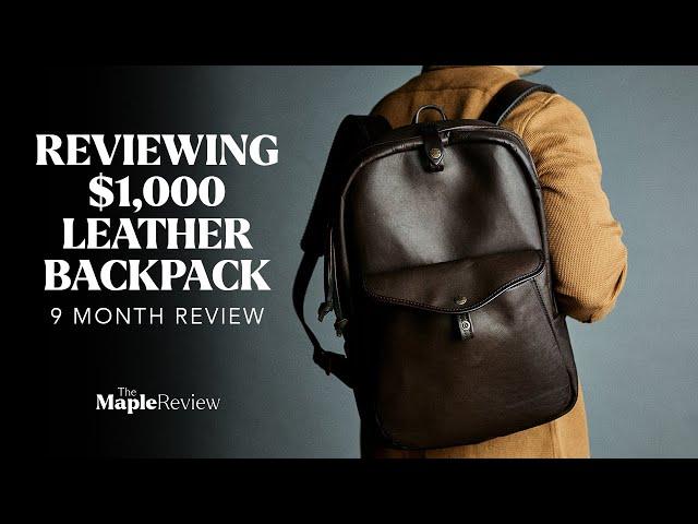 Thoughts on my Filson Journeyman leather backpack almost a year later!