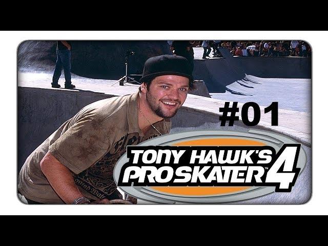 Lets Play Tony Hawk's Pro Skater 4 #01 "Welcome to the College"