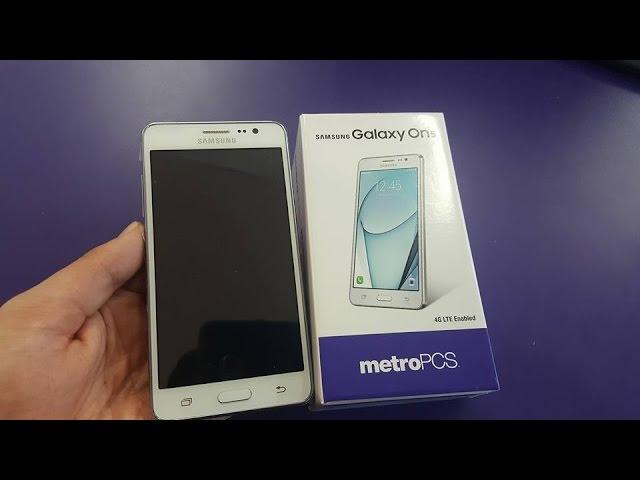 Samsung Galaxy on5 White First Look For Metro Pcs