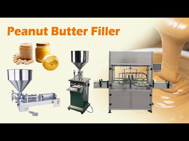 Peanut Butter Filling Machine | Fill Peanut Butter in One Second with Peanut Butter Filler