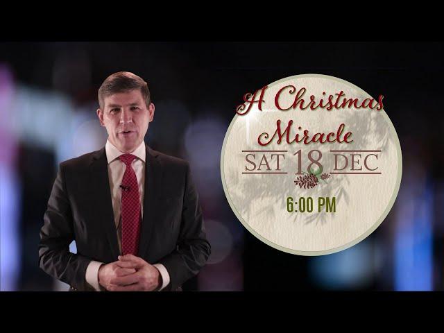 A Christmas Miracle   December 18 at 6:00pm | Salvation Baptist Church in Edgewood, WA