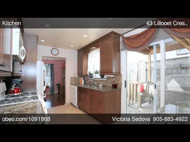 43 Lillooet Cres, Richmond Hill ON L4C5A6 - Victoria Sedova - REMAX Hallmark Realty Ltd Brokerage