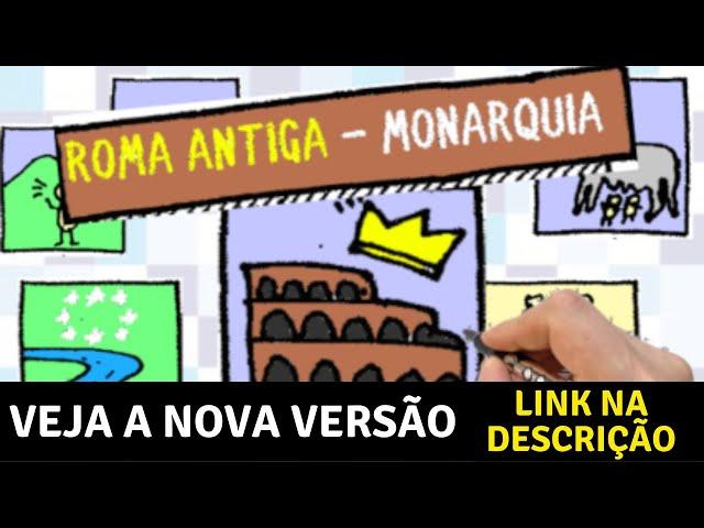 ROMA ANTIGA - DA FUNDAÇÃO À MONARQUIA - História - Resumo Desenhado