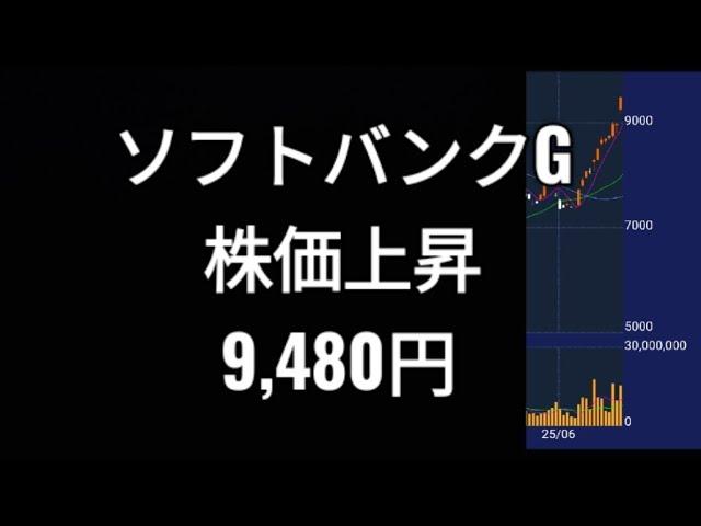 ソフトバンクグループ、株価、孫正義