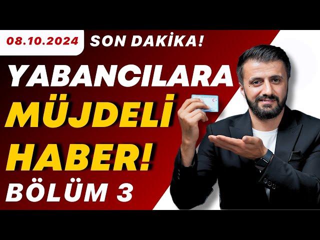 YABANCILARA ÇALIŞMA İZNİ MUFİYETLERİ (Yabancılara Müjdeli Haber)