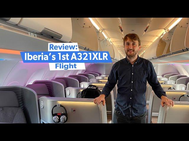 Video Review: Onboard Iberia's 1st Airbus A321XLR Flight