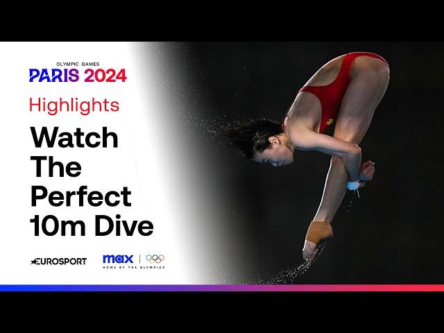 PERFECT TENS! Amazing start to 10m Diving for China  | #Paris2024 #Olympics