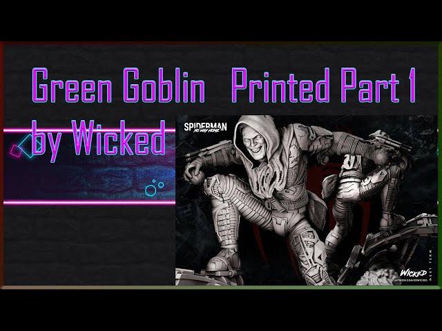 Green Goblin - 3d printed Part 1