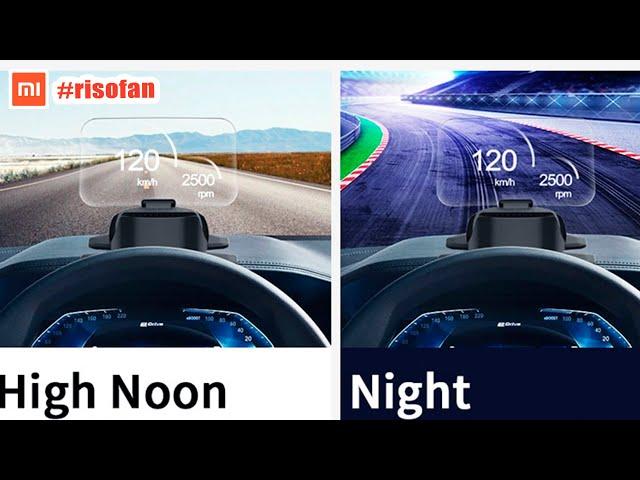 REVIEW Vjoycar C6 Car HUD Navigation Head Up Display Support Carplay Android.