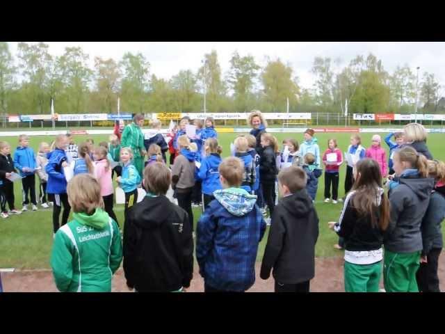 FLVW-121.de Kinderleichtathtletikwettkampf Siegerehrung U10