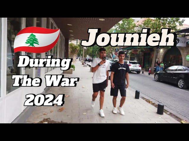 Jounieh streets During the war 2024 Lebanon - شوارع جونية خلال الحرب على لبنان