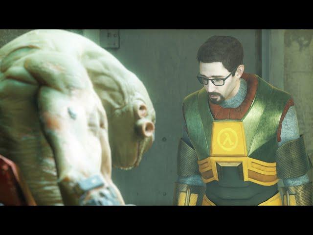 [SFM] Gordon Freeman shows remorse for a Vortigaunt