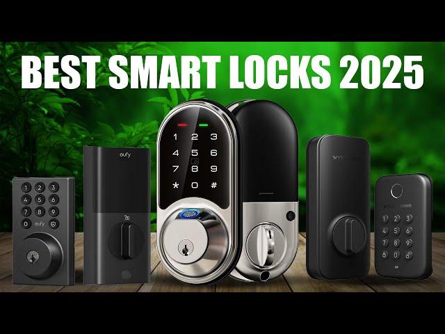 "Top 5 Smart Locks for 2025 | Ultimate Keyless Home Security Guide!"