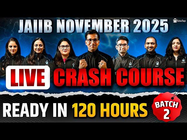 JAIIB Crash Course Online 2025 | IIBF JAIIB November 2025 Best Course | JAIIB Exam Preparation 2025