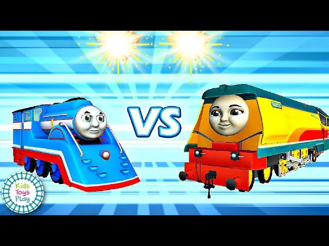 Upgrading Trains on Go Go Thomas! All Engines Go!